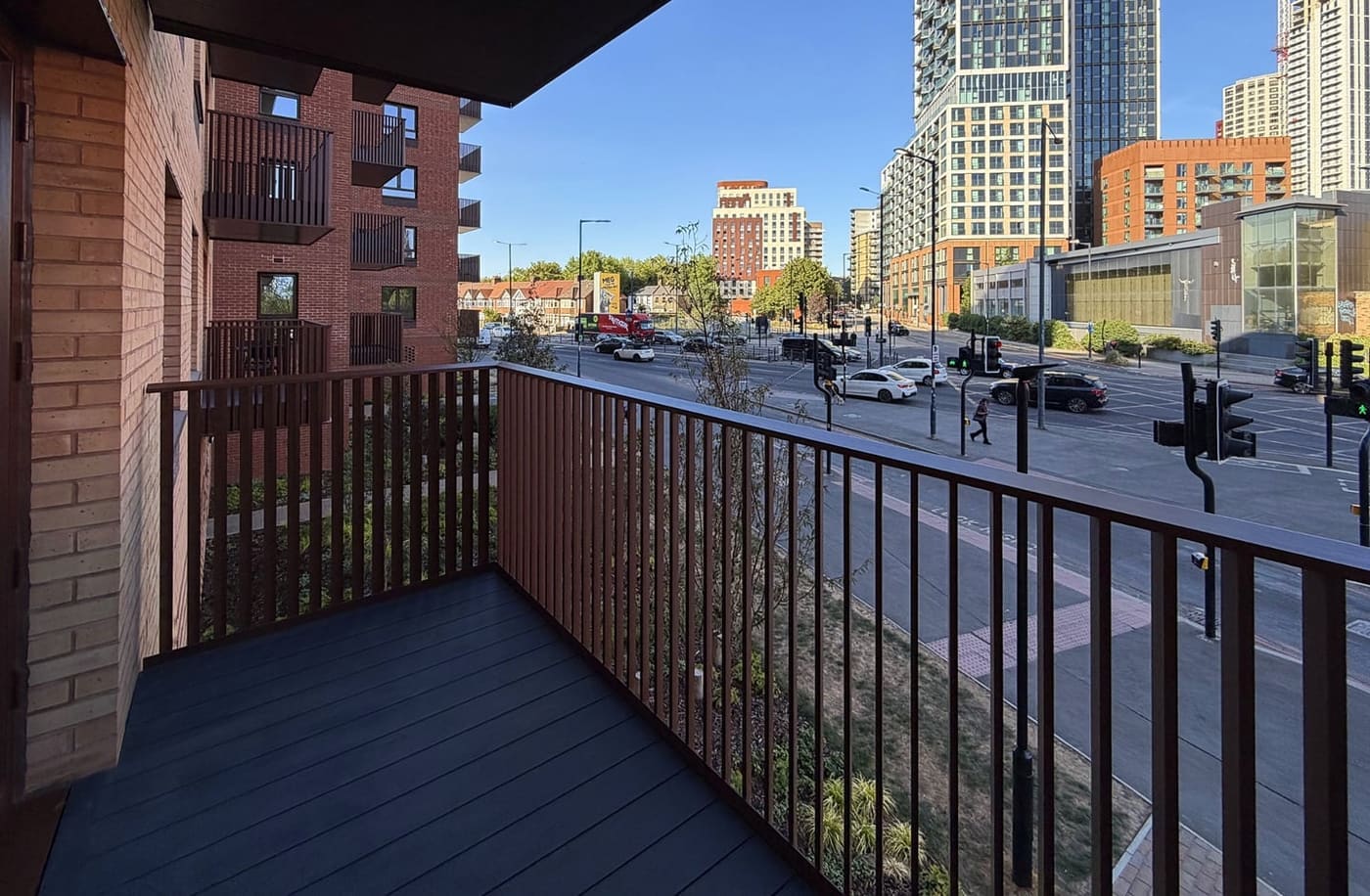 Private balcony