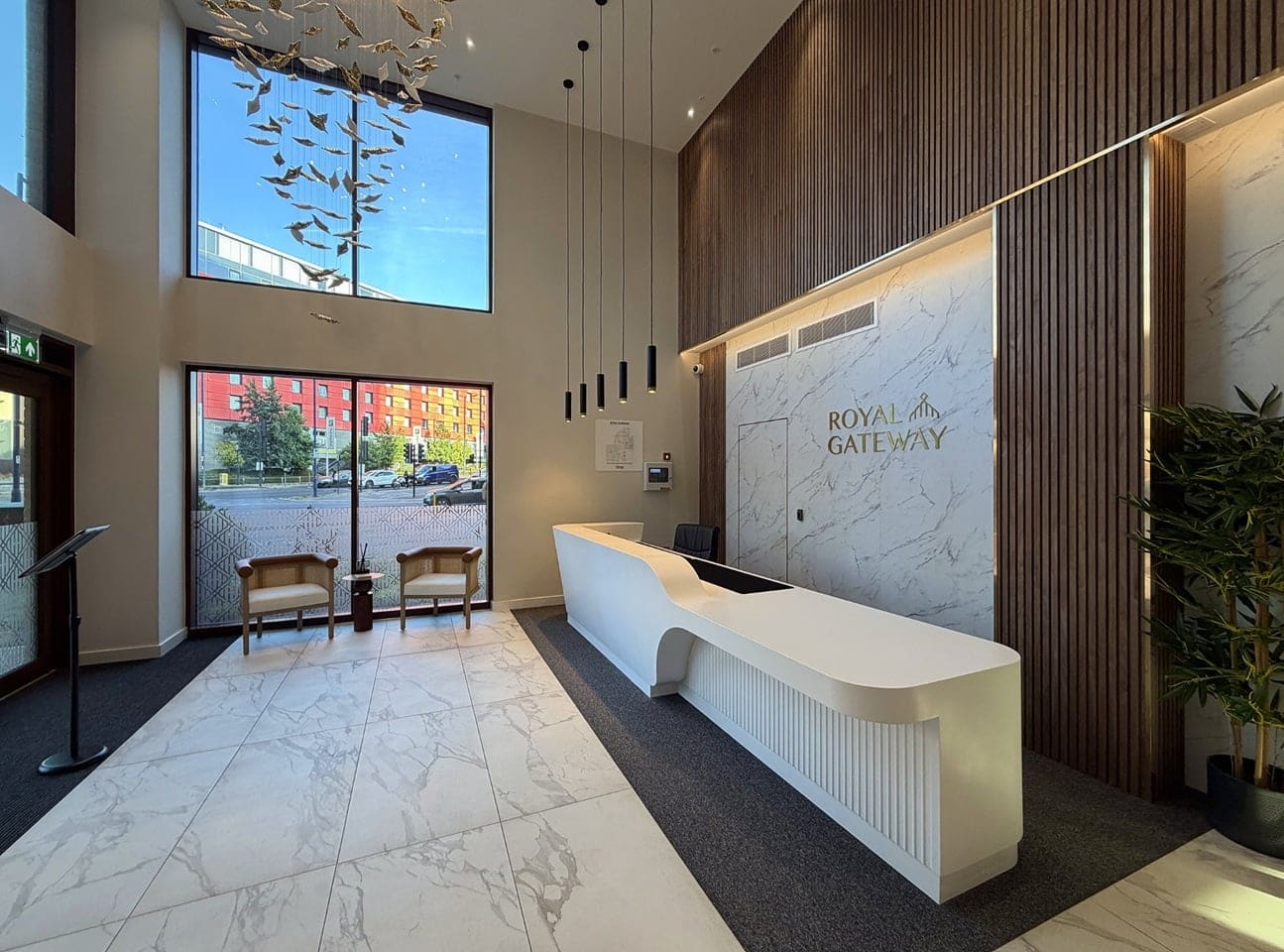 Concierge lobby