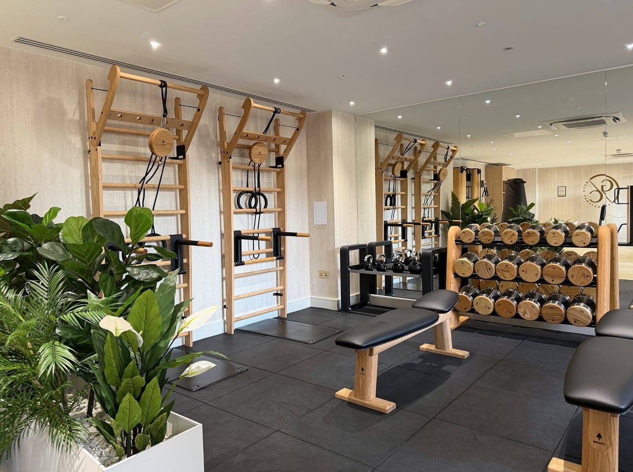Residents' gym, strength area